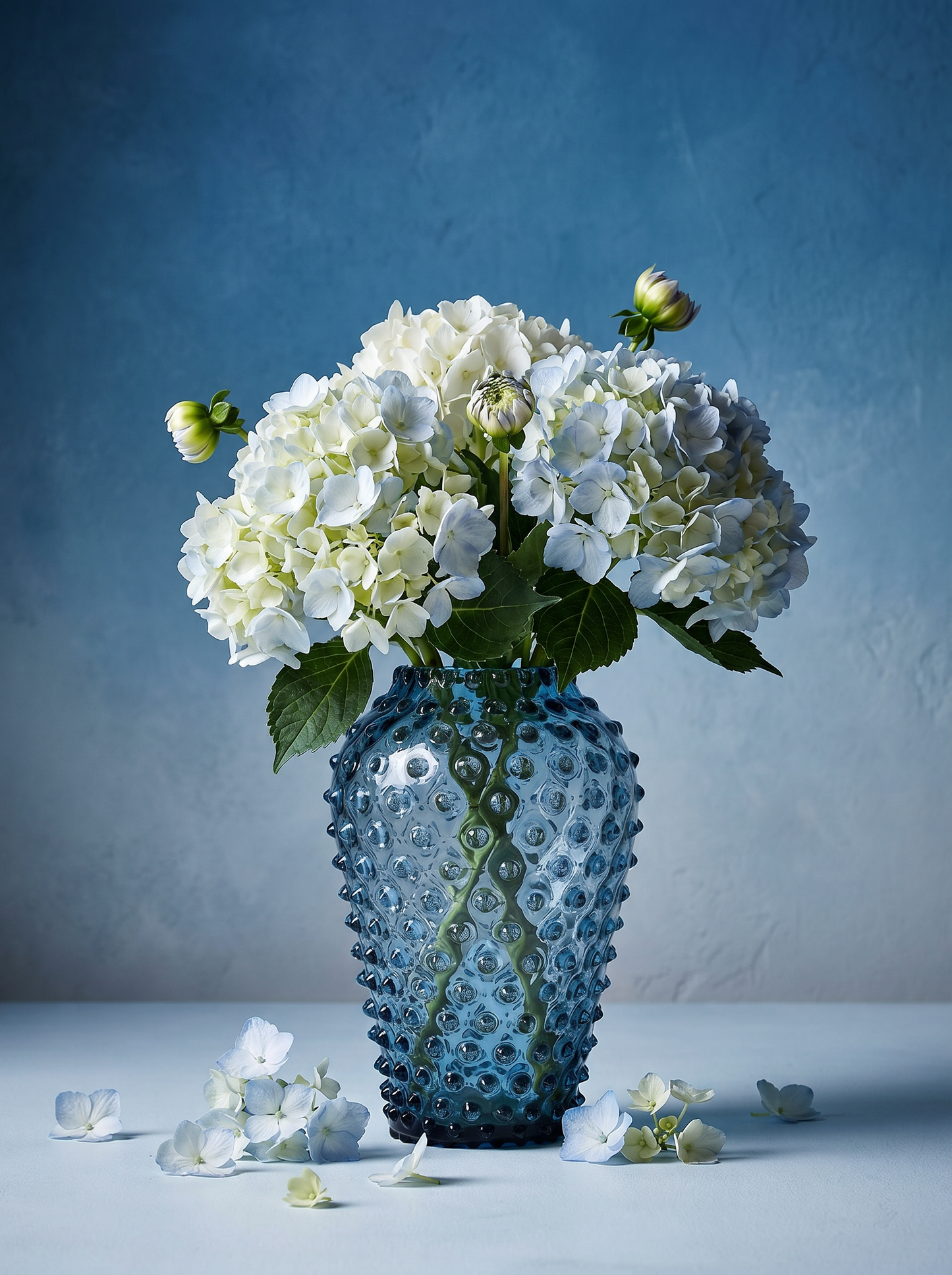 Midnight Blue Hobnail Barrel Vase – Bohemian Crystal