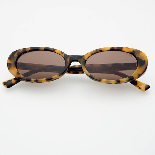 Mimi Acetate Oval Sunglasses