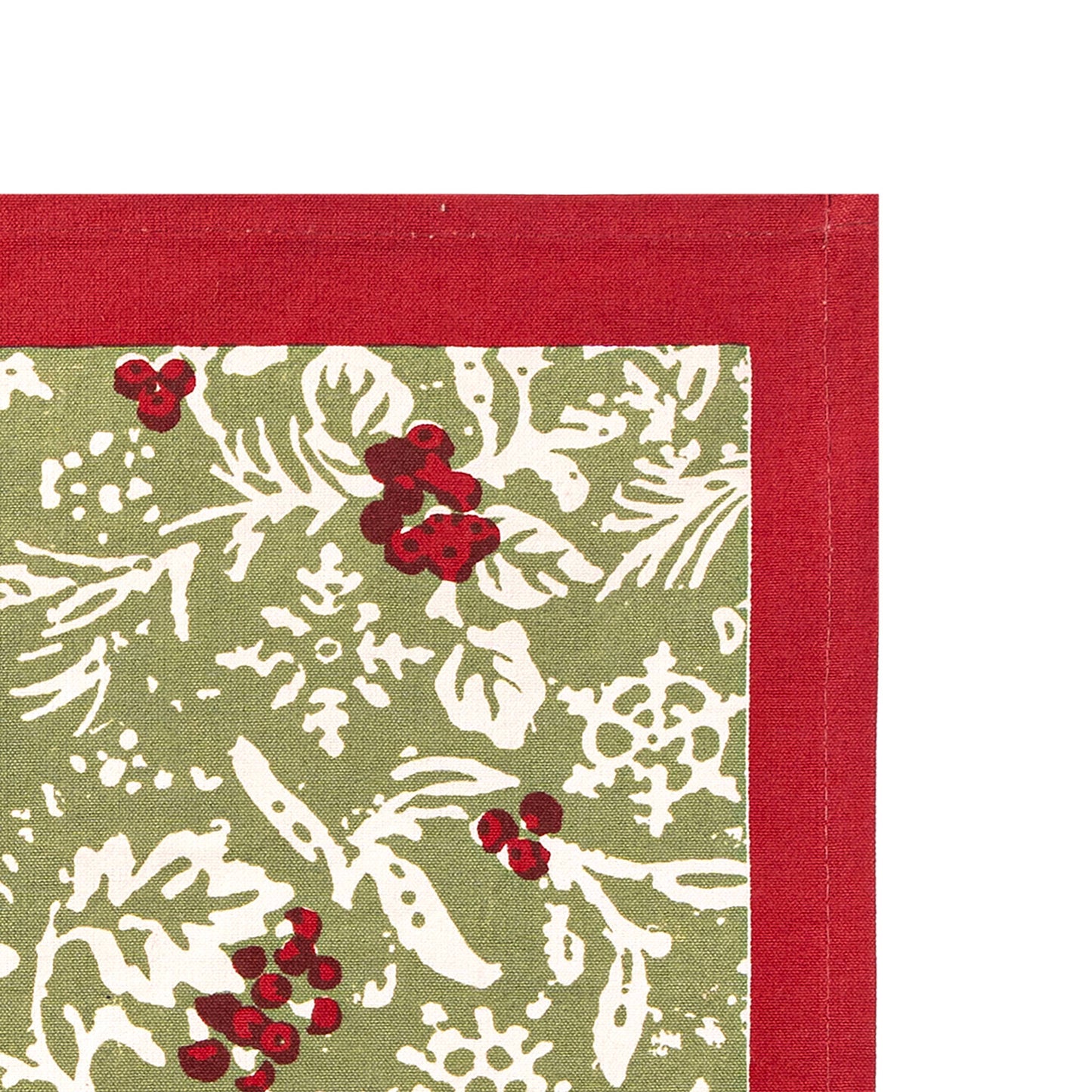 Baies de Houx Red & Green Mats - Set of 4