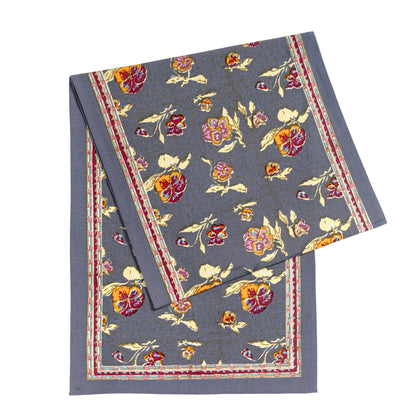 Pansy Red/Grey Table Runners
