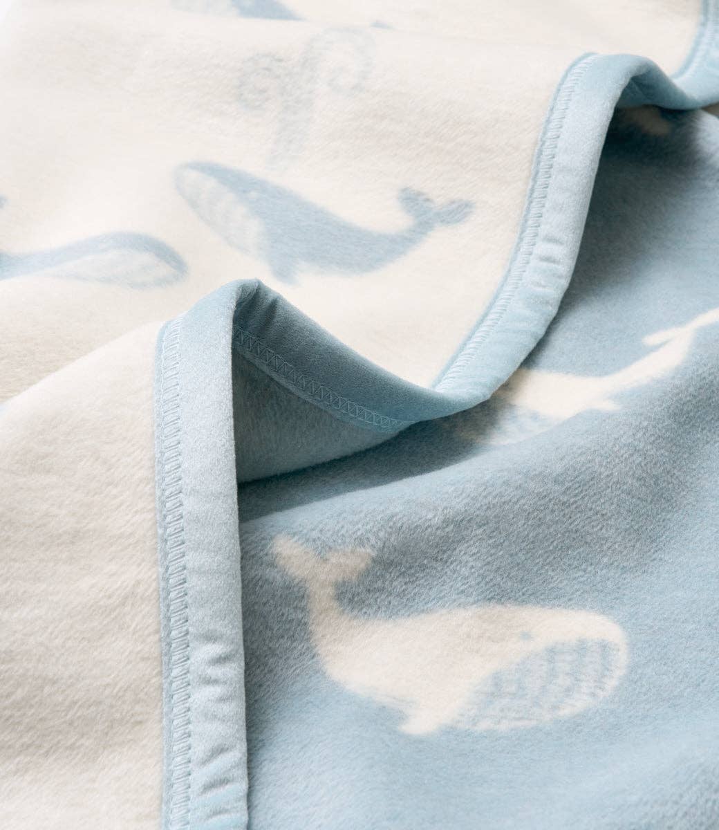 Big Blue Mini Blanket