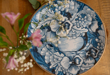 Remediarium Porcelain Charger Plate