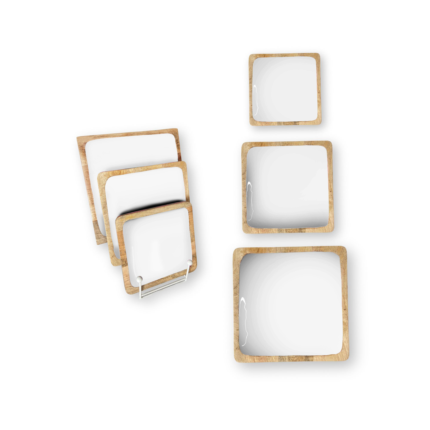 White Square Tray (8")