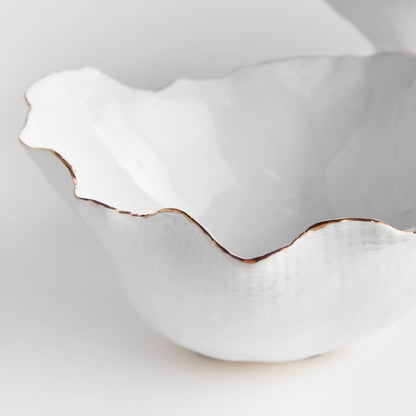 Maribella Gold Gilt Edge Decorative Bowl - Small