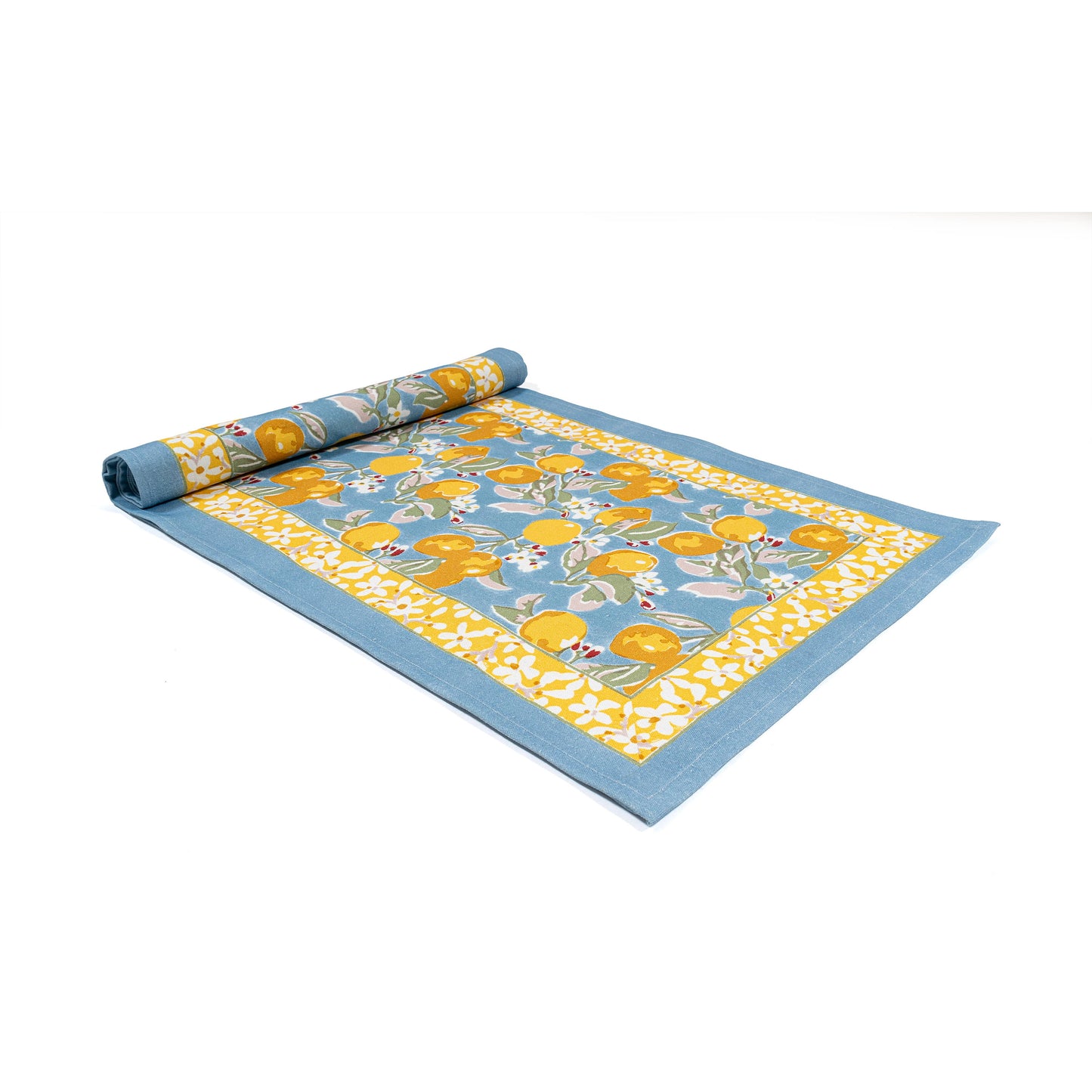 Citron Blue & Yellow Runner