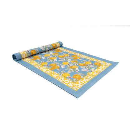 Citron Blue & Yellow Runner