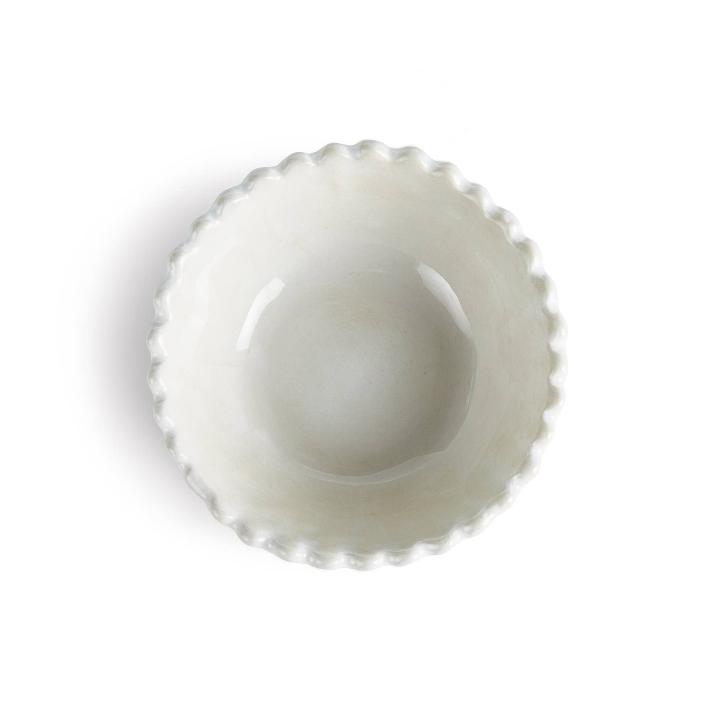 Maddie Mini Bowl, White