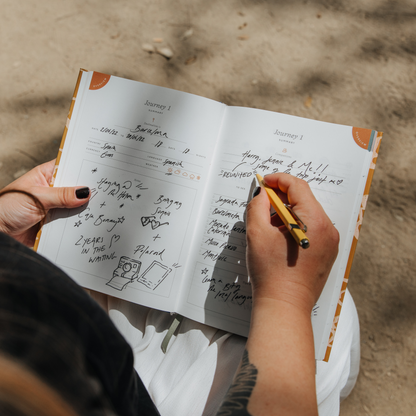 Guided Travel Journal, A5 Hardcover - Voyage