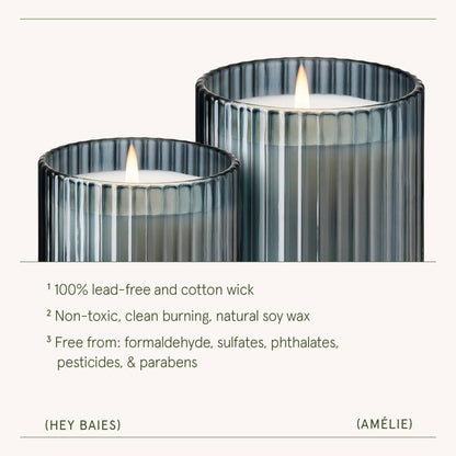 Scented Candle - Hey Baies - 11oz | La Jolie Muse