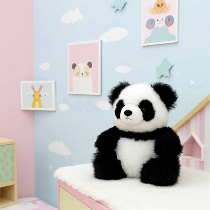 Alpaca Stuffed Animal - Panda - 9"