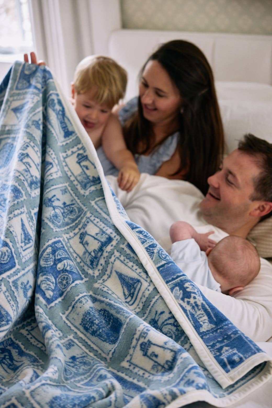 Summer Stamps Blanket