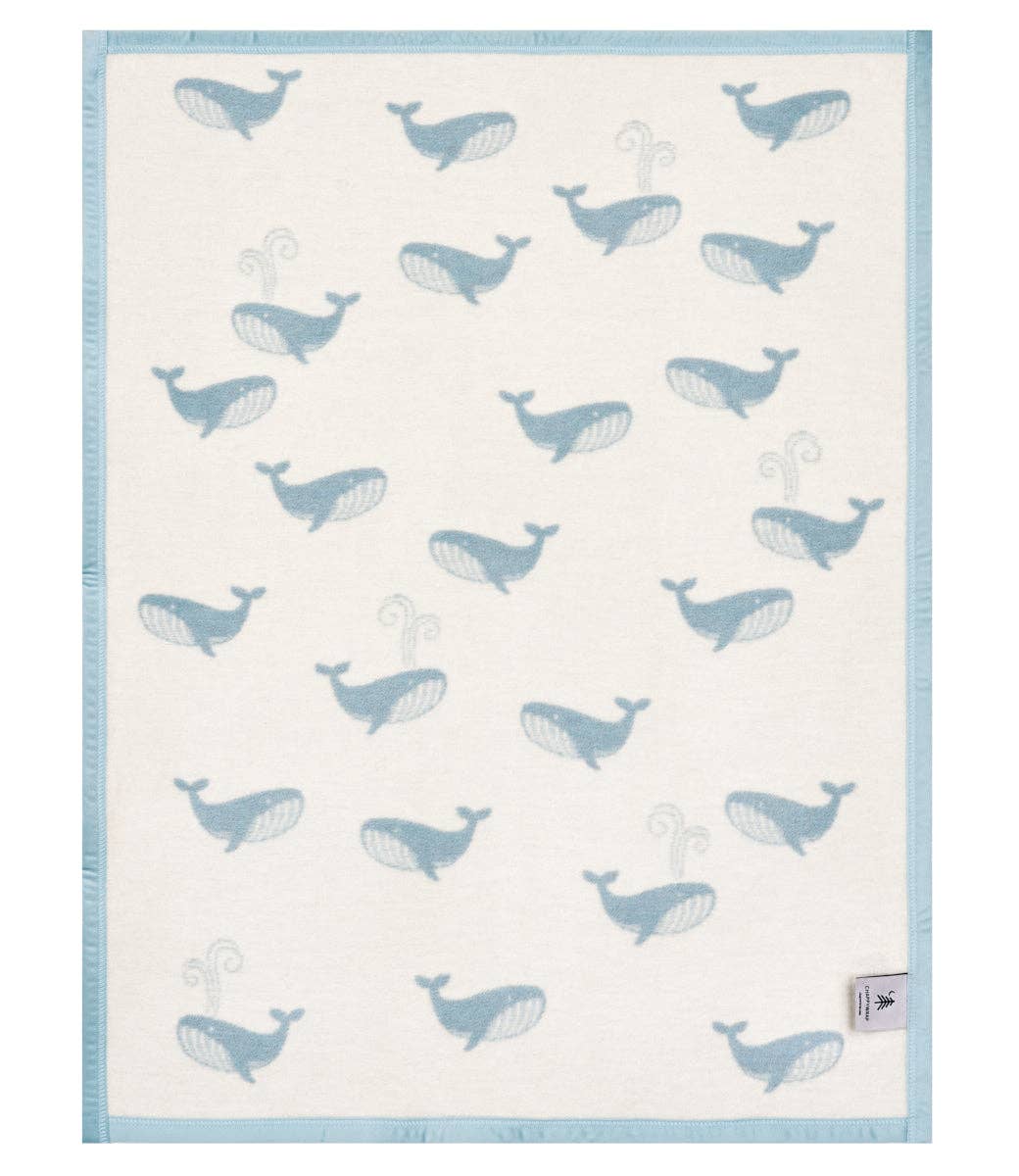 Big Blue Mini Blanket