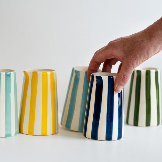 Candy Stripe Creamer