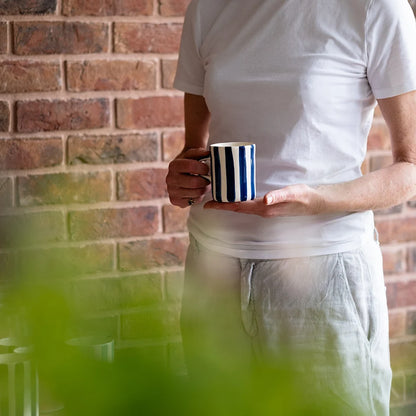 Demi Mug Candy Stripe
