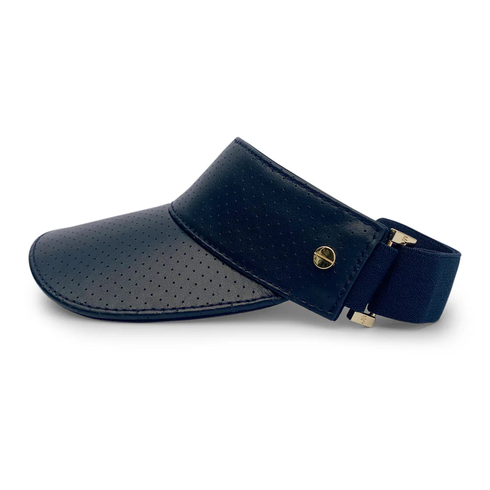 Chic Leather Performance Visor
