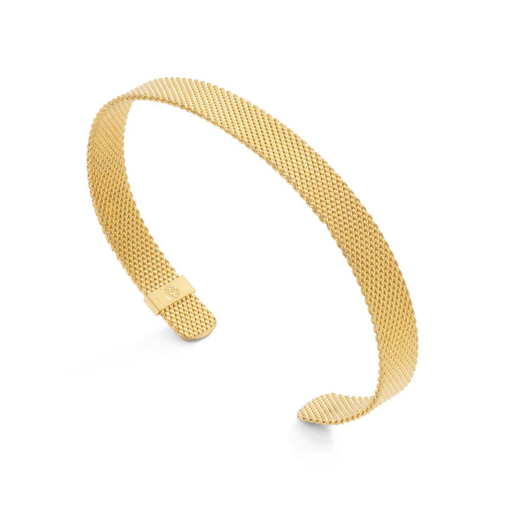 Woven Armor Cuff Gold