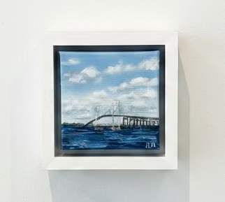 4X4 Oil Painting on Canvas - Winds Under the Pell