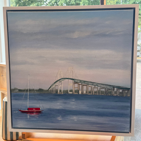 20 X 20 - Oil Painting - Grace in the Harbor