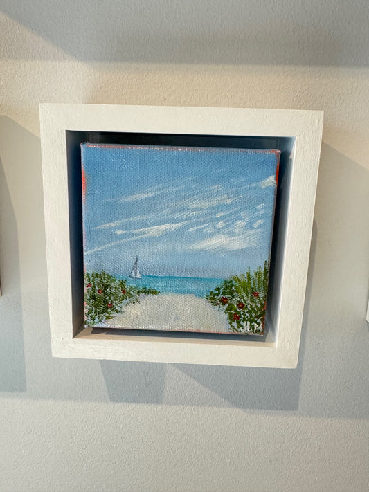 4X4 Oil Painting on Canvas - Windborne