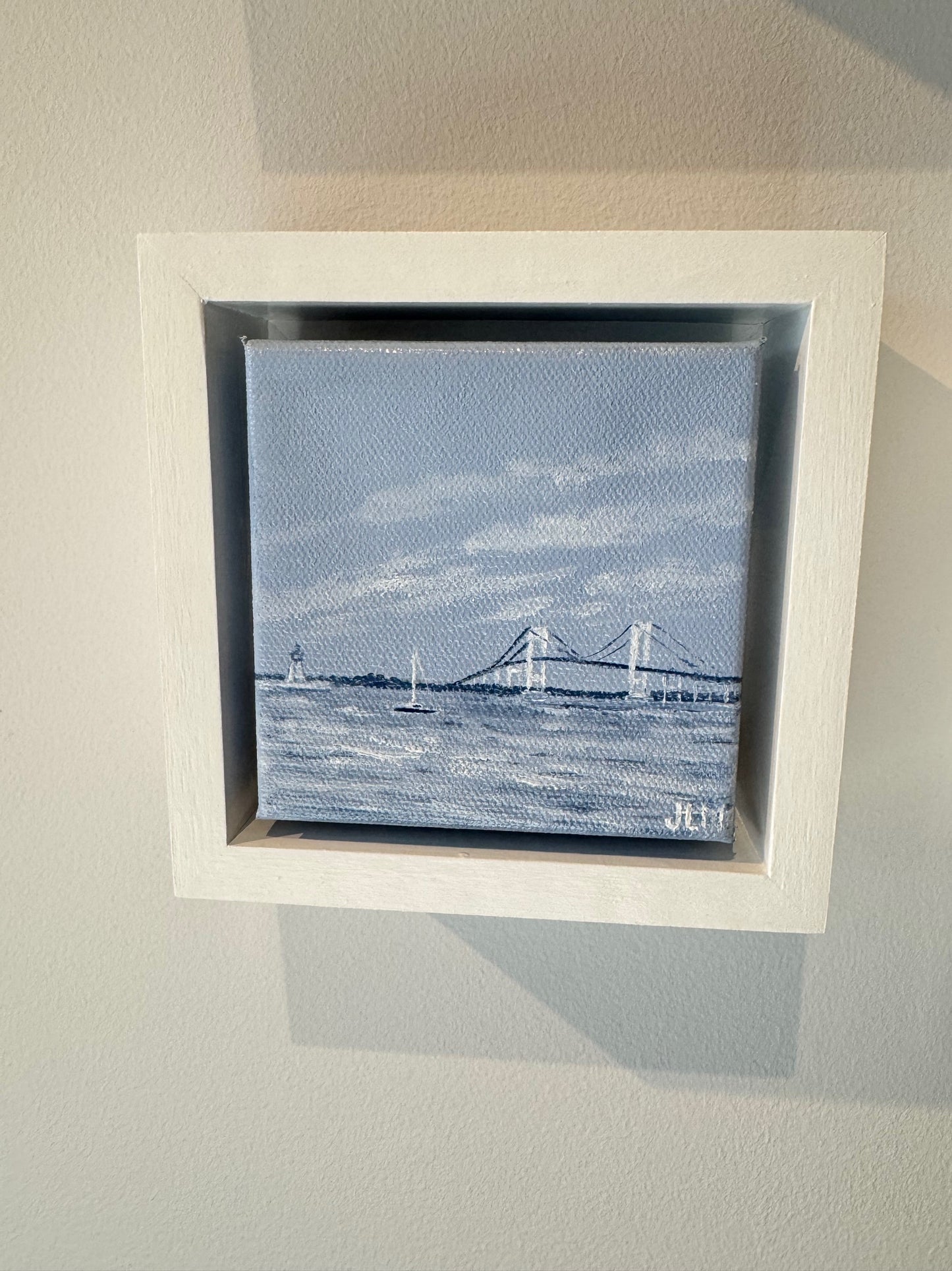 4X4 Oil Painting on Canvas - Newport’s Crown