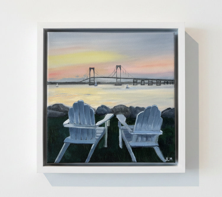 10 X 10 - Oil Painting - The View We Share