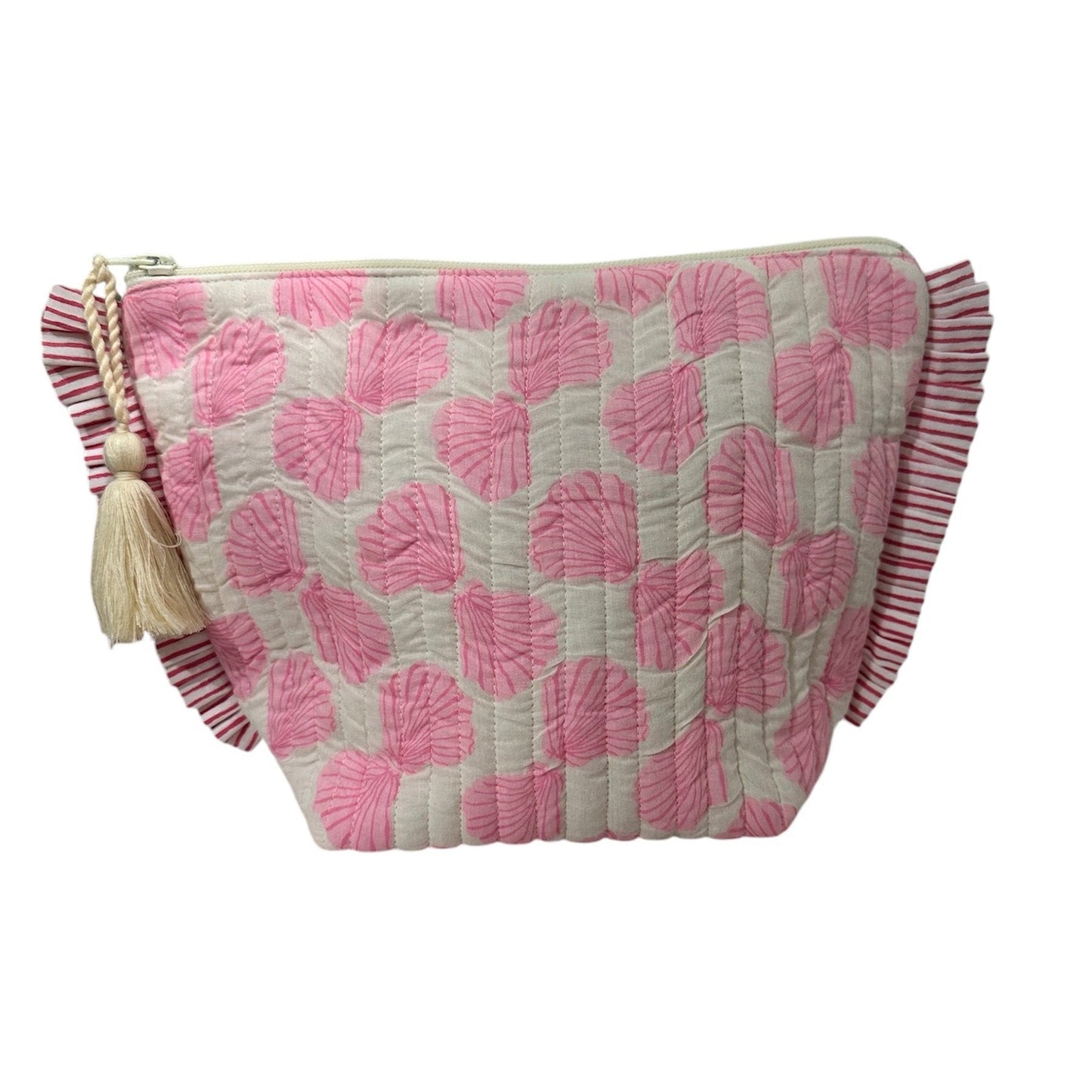 La Plage Ruffle Pouch