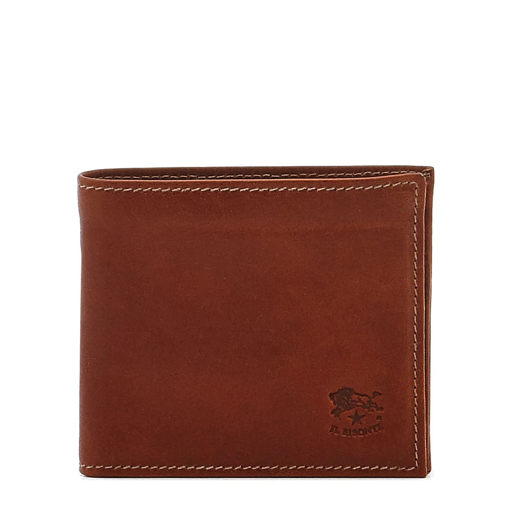 Feniglia - Men's bi-fold wallet in vintage leather
