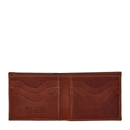 Feniglia - Men's bi-fold wallet in vintage leather