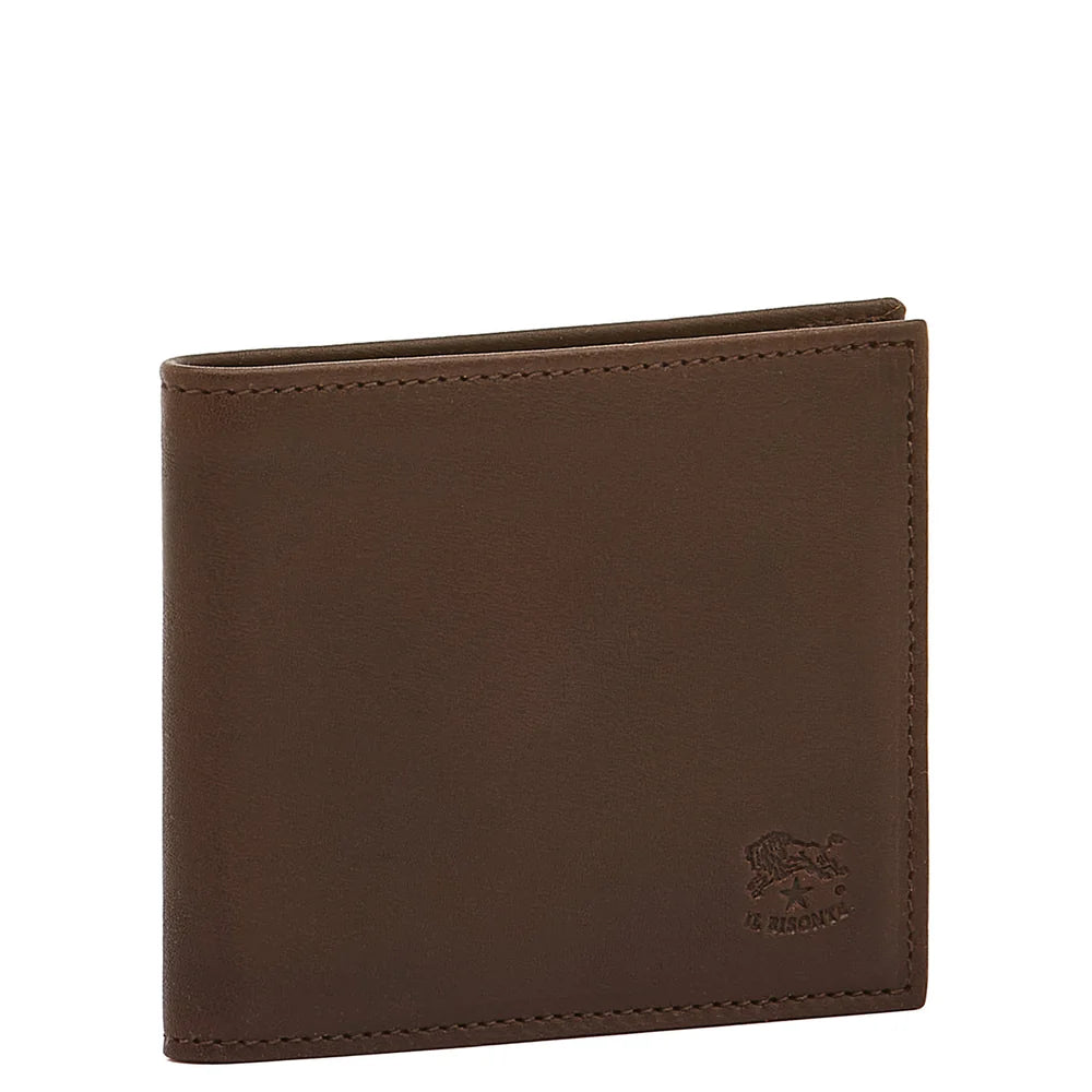 Feniglia - Men's bi-fold wallet in vintage leather