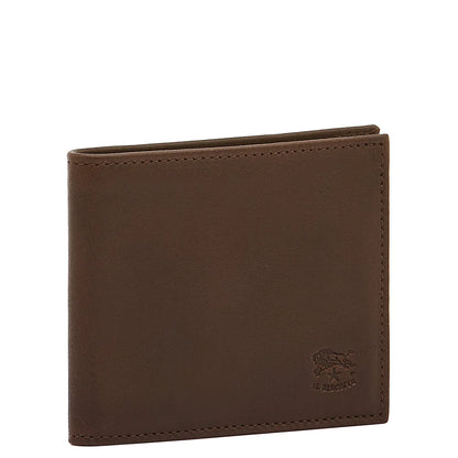 Feniglia - Men's bi-fold wallet in vintage leather