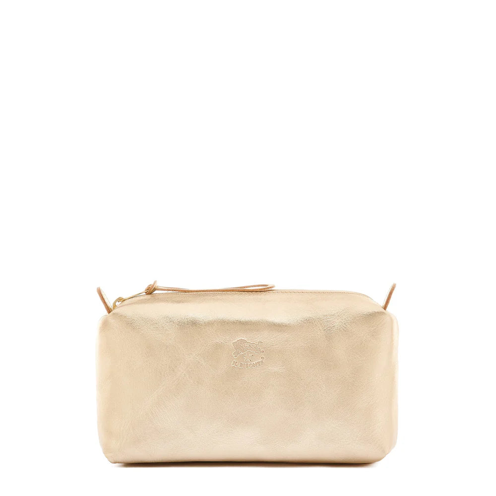 Women's case in metallic leather