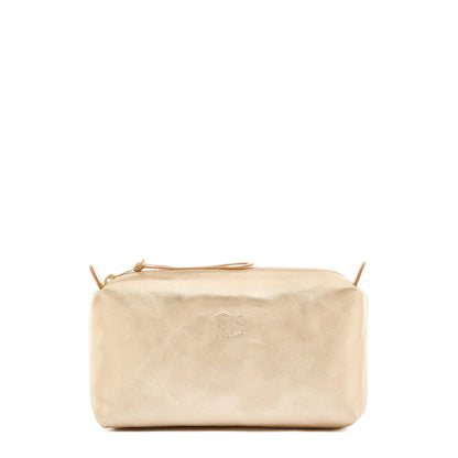 Women's case in metallic leather