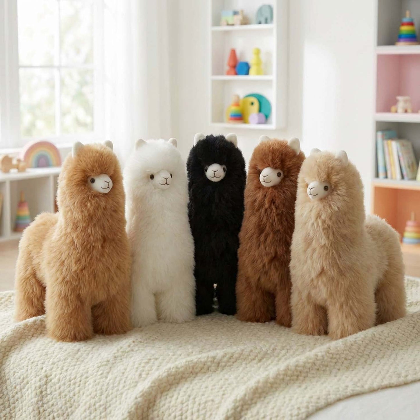 Alpaca Stuffed Animal - Alpaca Medium 12"