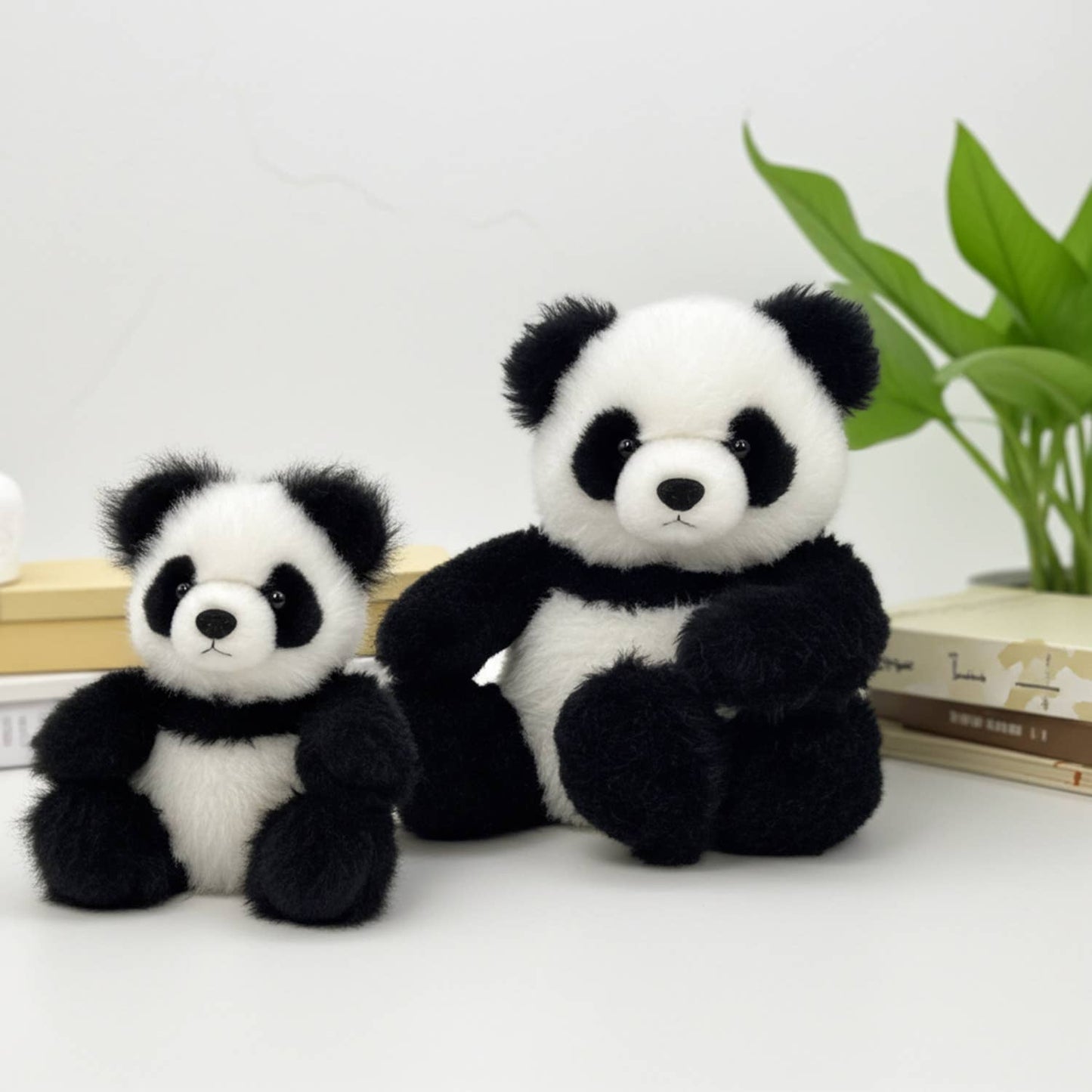 Alpaca Stuffed Animal - Panda - 9"