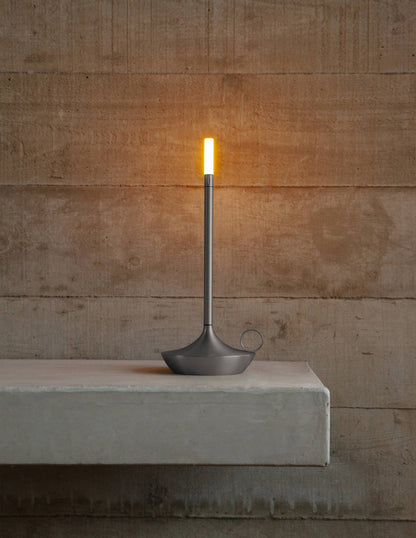 GRAYPANTS Wick Portable Rechargeable Candle Lamp w/Gift Pack