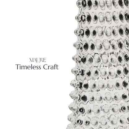 Tall Hobnail Jug | Clear Quartz | 1.2L | Bohemian Crystal