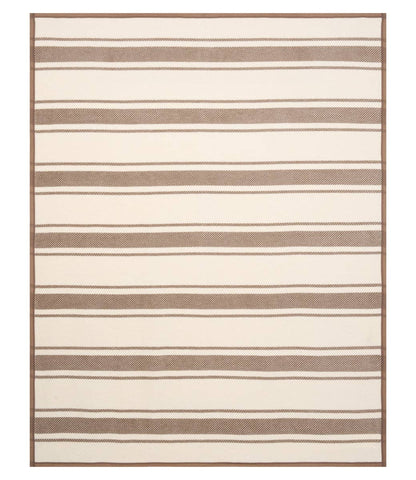 Dockside Stripe Sepia Blanket