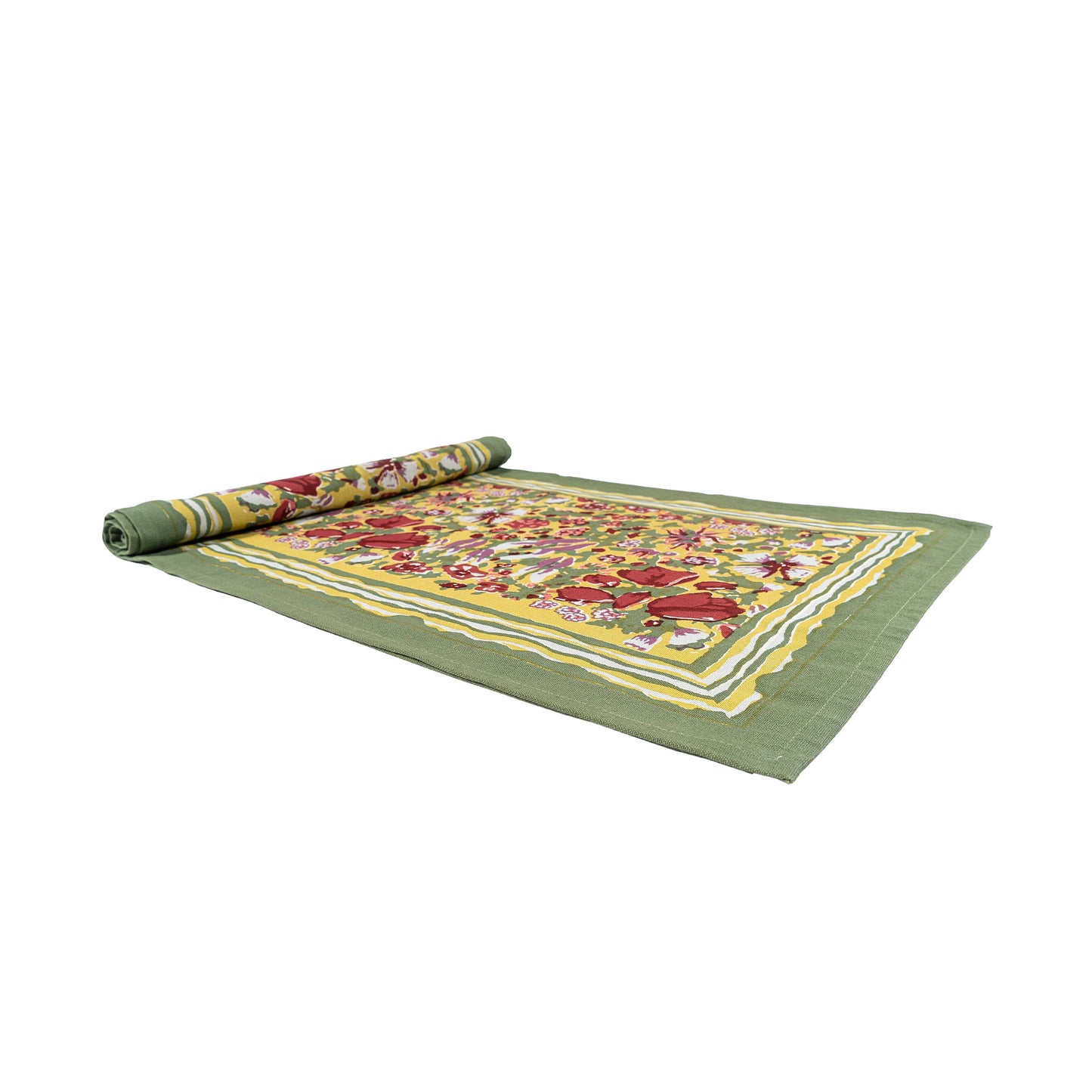 Jardin Red & Green | Table Runners