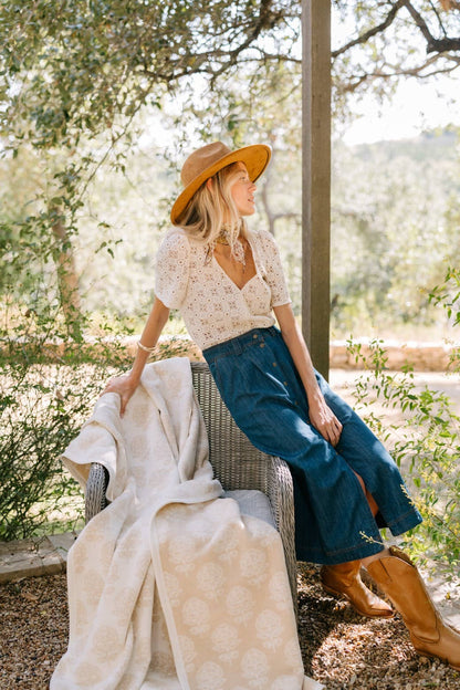 Millie Blockprint Blanket