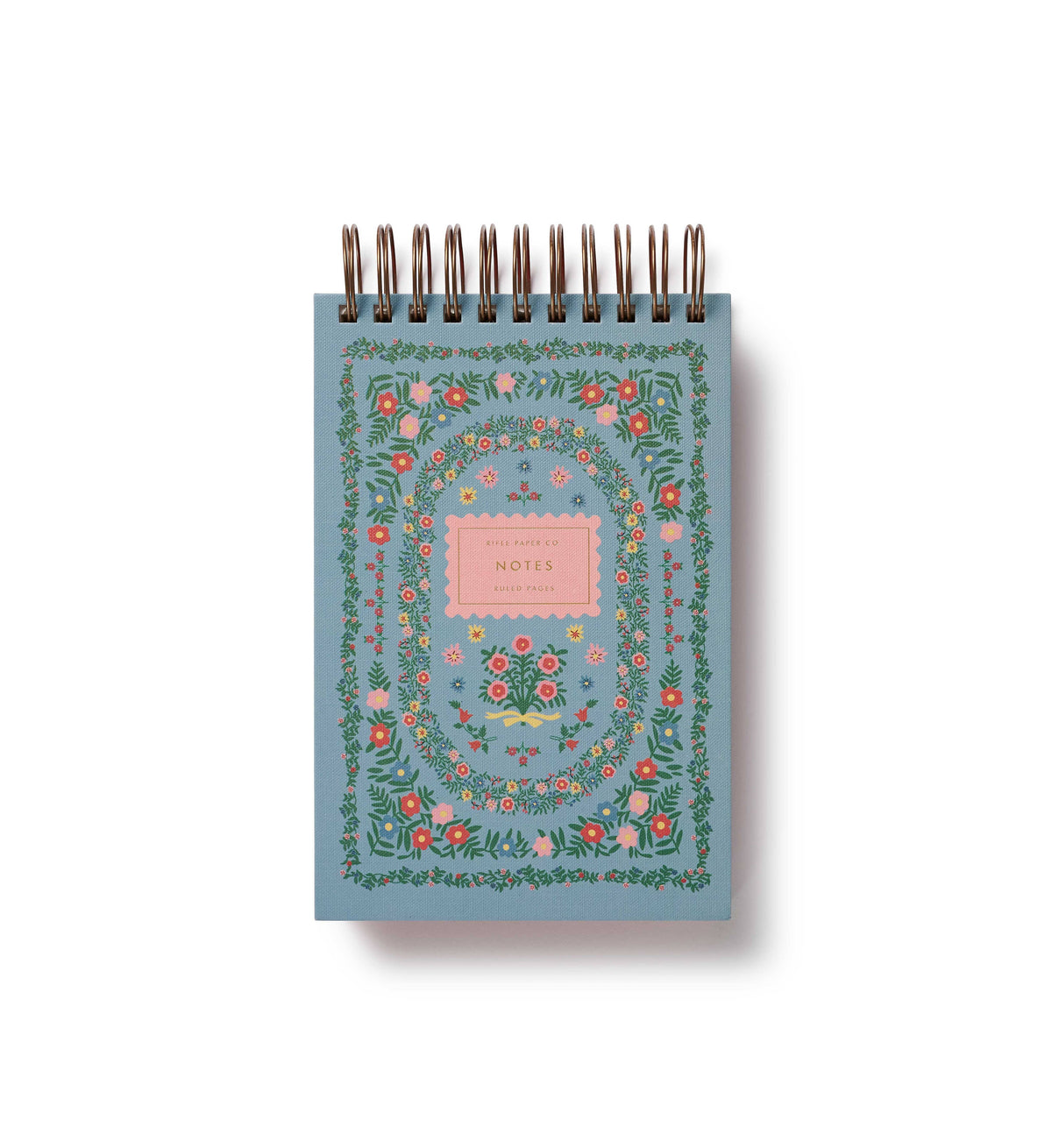 Rahil Notepad Desktop Rosette Desktop Spiral Notepad – Blu Cove Newport
