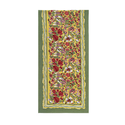 Jardin Red & Green | Table Runners