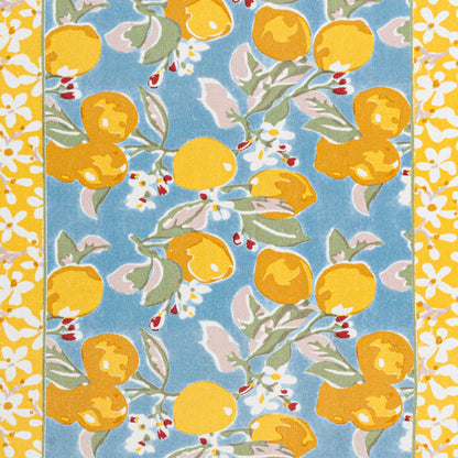 Citron Blue & Yellow Runner