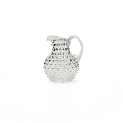 Hobnail Creamer – Clear Quartz | Bohemian Crystal