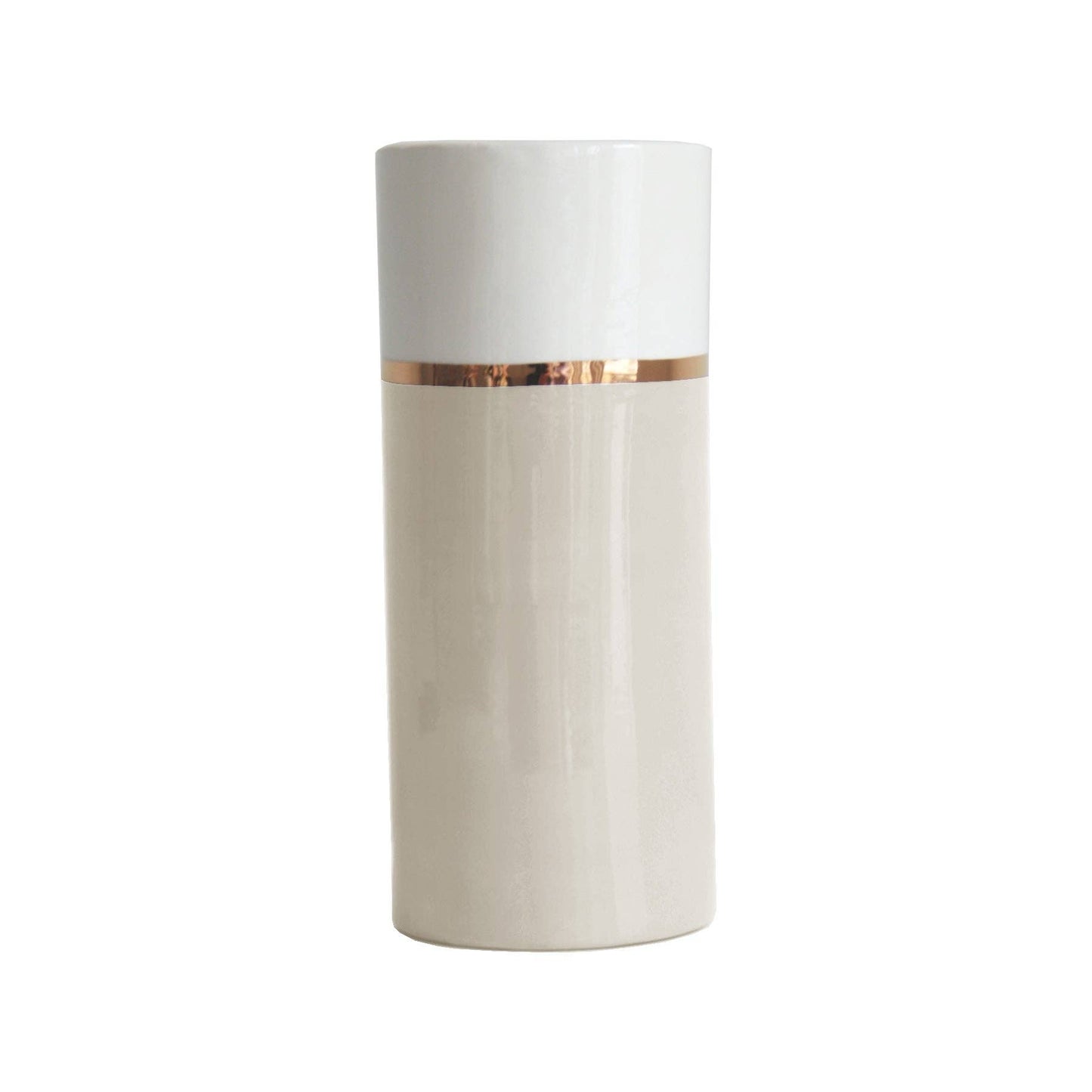 Color Block Column Vase