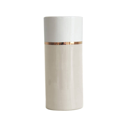 Color Block Column Vase