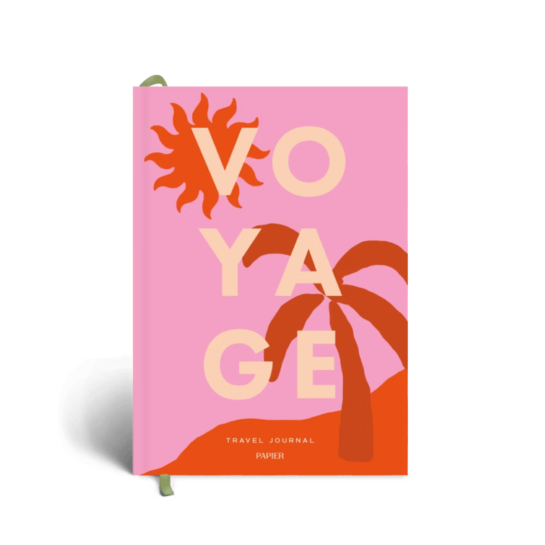 Guided Travel Journal, A5 Hardcover - Voyage