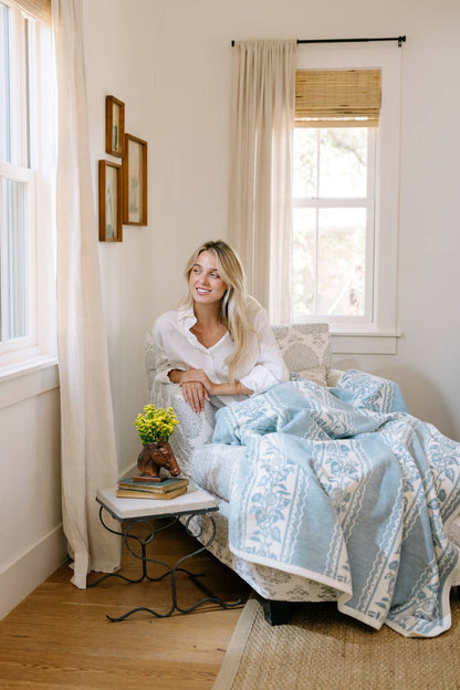 Clara Stripe Blanket