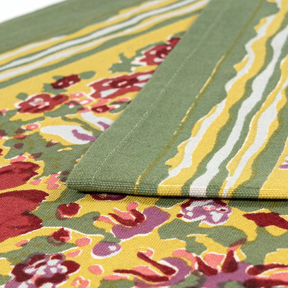 Jardin Red & Green | Table Runners