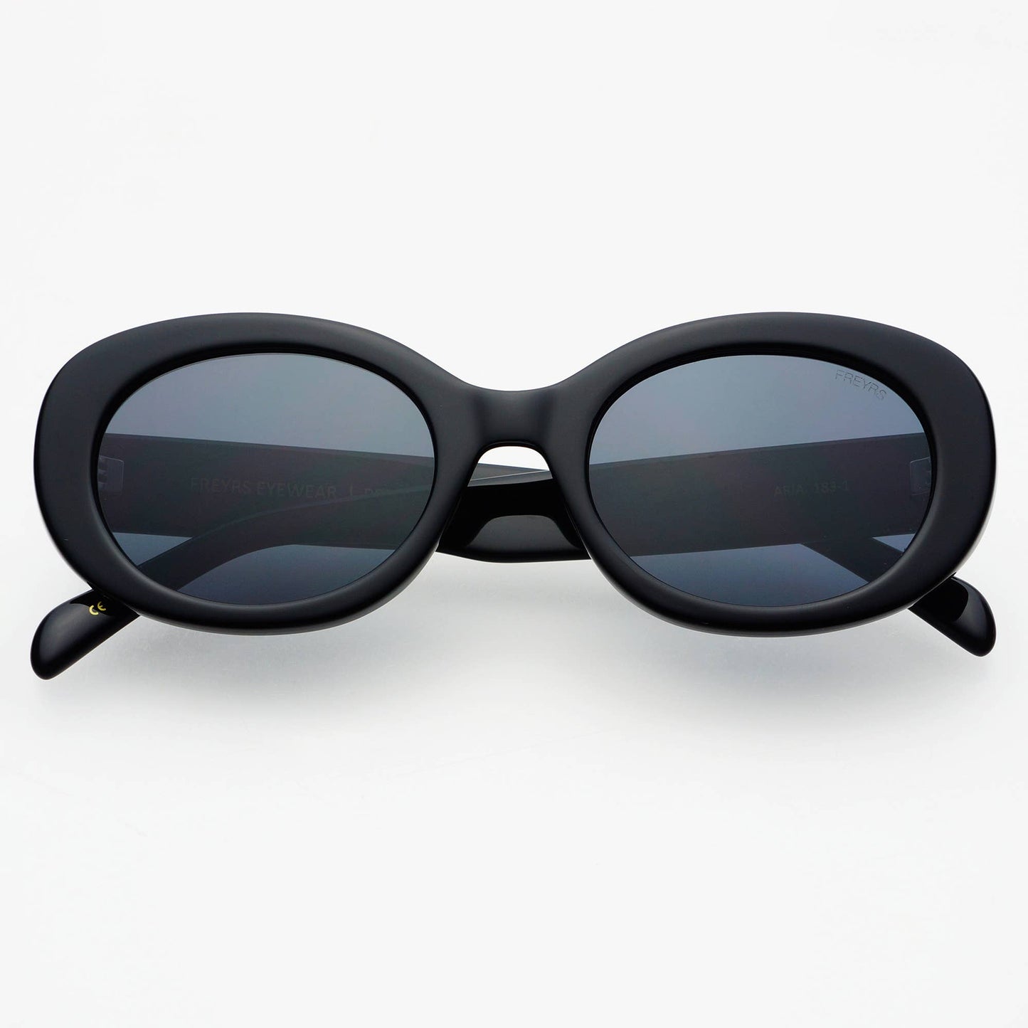 Aria Acetate Womens Oval Sunglasses