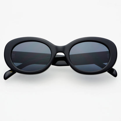 Aria Acetate Womens Oval Sunglasses